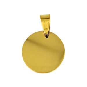 Placa Redonda 2.0 cm x 2.0 cm - Acero