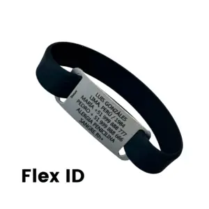 IDoo® Flex ID - Pulsera de Identificación para Emergencias