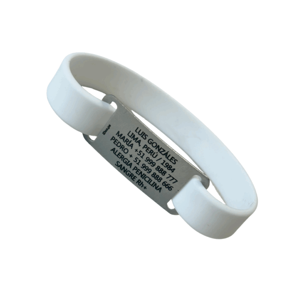 IDoo® Flex ID - Pulsera de Identificación para Emergencias - Imagen 4