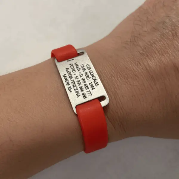 IDoo® Flex ID - Pulsera de Identificación para Emergencias - Imagen 2